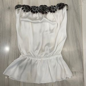 White Flower Shirt